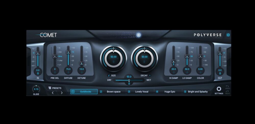 Polyverse Comet riverbero plug-in audio software mixing leonardo curiale test recensione review audiofader