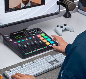 RØDE Rodecaster Pro 2 podcast live streaming audio video mixer midimusic strumentimusicali