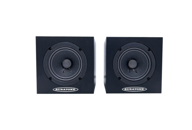 Auratone 5C Active studio monitor audiofader pro audio mixing active speaker