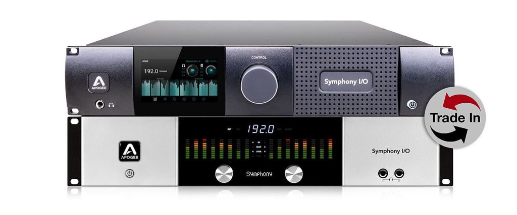 Apogee Symphony i/o mk2 recording studio offerta update aggiornamento soundwave audiofader