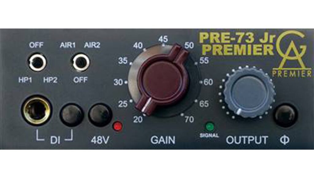 GAP Pre-73-Jr golden age project premier preamp hardware recording home studio soundwave audiofader