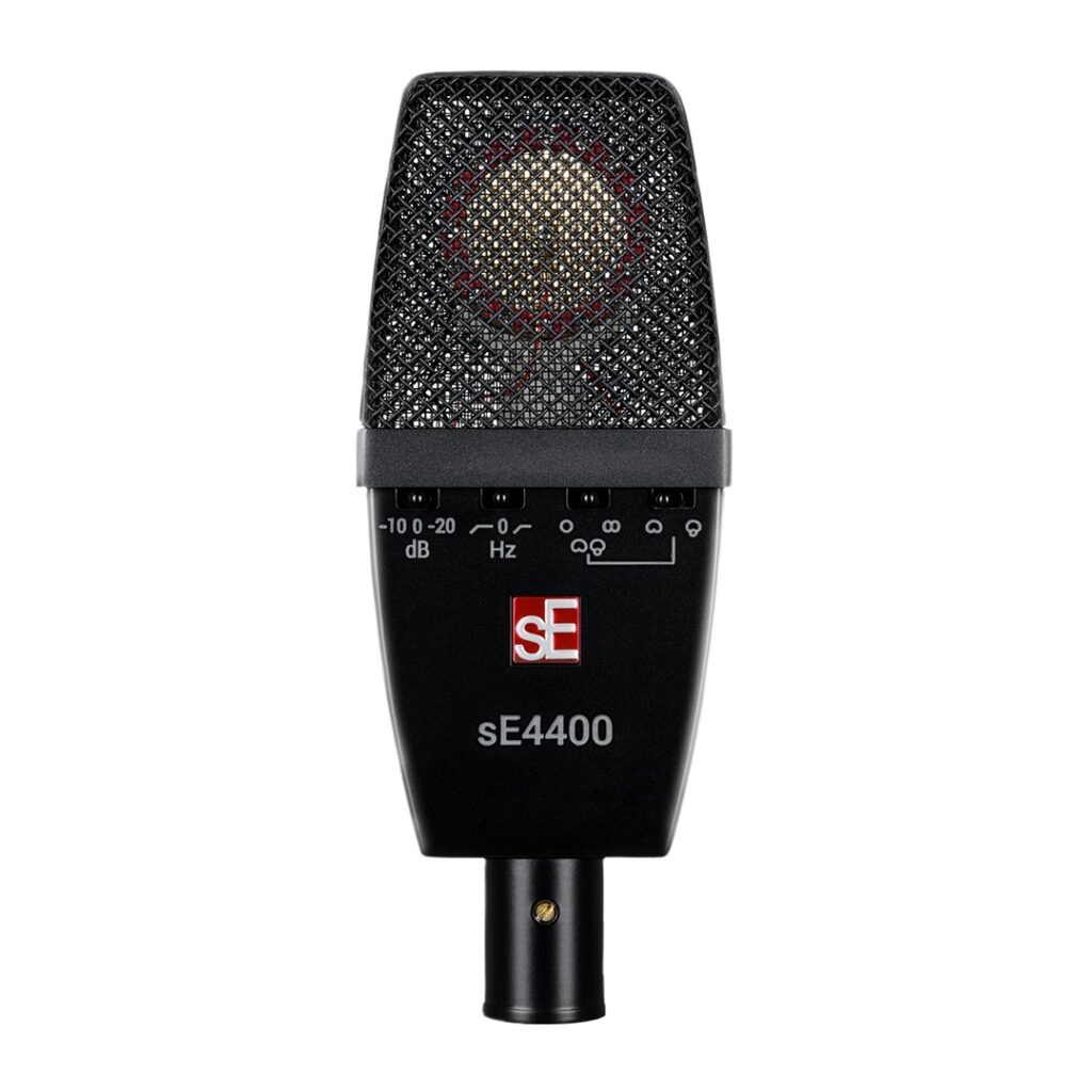 sE Electronics 4400 microfono a condensatore largo diaframma recording studio pro audio midiware audiofader