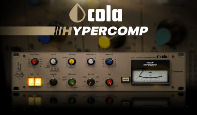 Acustica Audio Cola 2 Hyper compression channel strip virtual mixing sofware audiofader