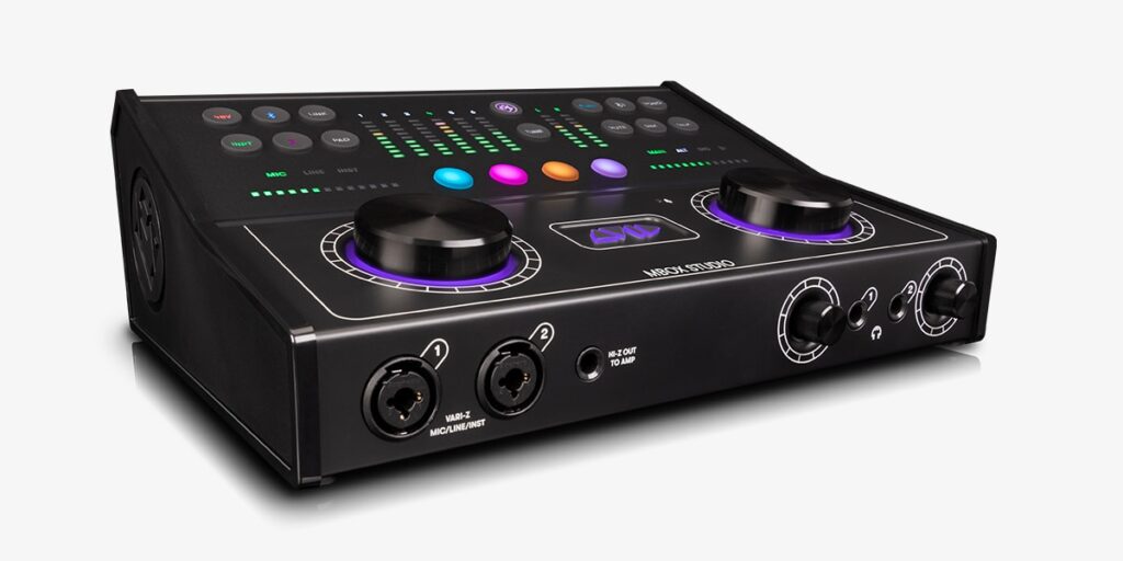 Avid MBox Studio interfaccia audio recording home studio mixing project audiofader