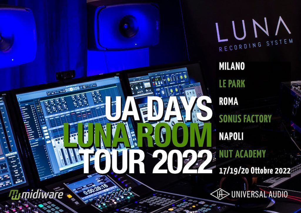 UAdays2022 universal audio midiware eventi audiofader audio pro software hardware volt spark