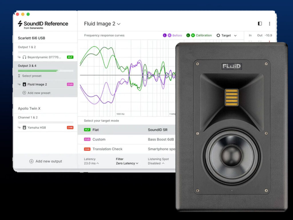 fluid audio partnership sonarworks monitor studio integration news