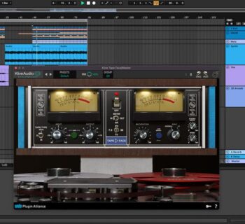 Plugin Alliance Tape Face Kiive Audio plug-in analog tape saturator compressor bias mixing mastering news audiofader