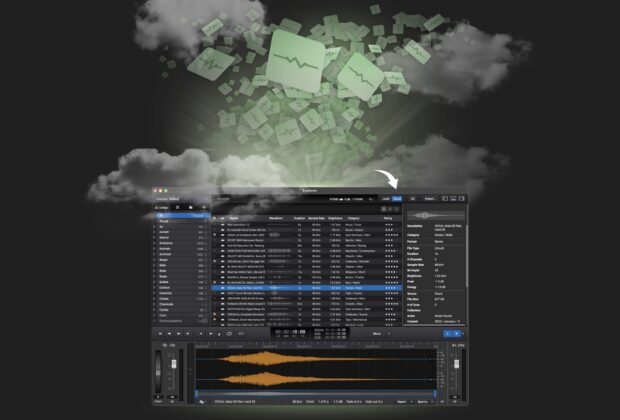 Sound Particles Explorer SFX Cloud software sound effects bank cloud sound library news audiofader