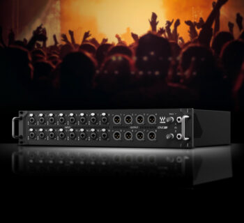 Waves Ionic 16 stagebox soundgrid preamplificatore da palco live stage Waves Signature HMX eMotion LV1 news Audiofader