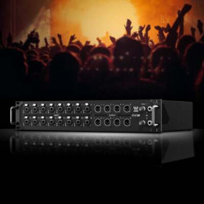 Waves Ionic 16 stagebox soundgrid preamplificatore da palco live stage Waves Signature HMX eMotion LV1 news Audiofader