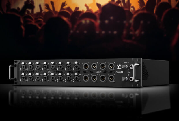 Waves Ionic 16 stagebox soundgrid preamplificatore da palco live stage Waves Signature HMX eMotion LV1 news Audiofader