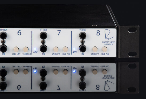 Rupert Neve Designs RNDI-8 D.I. Box 8 independent inputs pro studio hardware best guitar di box news Audiofader