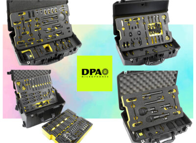 DPA new microphone kits, Kit DLK4000 Live, Kit studio DSK4001, Kit location DLS4000, DDK4000 Drum Miking Kit, RCF Group, news audiofader.com