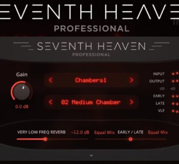 LiquidSonics Seventh Heaven reverb plug-in Bricast M7 simulator news review test recensionne Leo Curiale audiofader.com