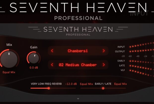 LiquidSonics Seventh Heaven reverb plug-in Bricast M7 simulator news review test recensionne Leo Curiale audiofader.com