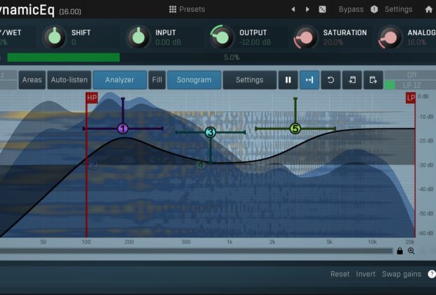 MeldaProduction MDynamicEq free plug-in dynamic eq plug-in freeware newsaudiofader.com