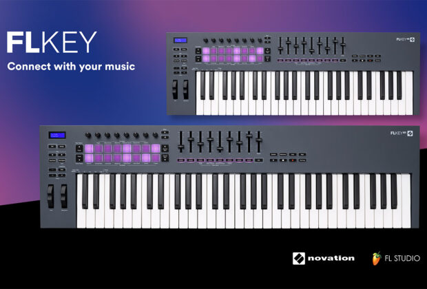 Novation FLkey 49 FLkey61 midi controller hardware FL Studio news midiware audiofader.com