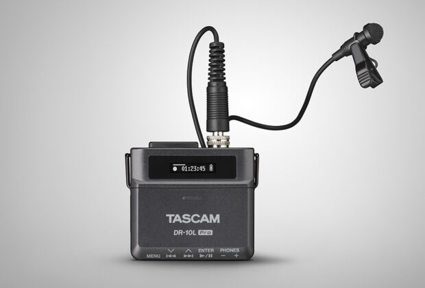 TASCAM DR-10L Pro registratore audio 32 bit lavalier microfono iZotope RX Elements news Sisme audiofader