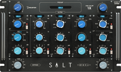 acustica audio salt eq plug-in cinque bande tecnologia hyper3 news audiofader.com