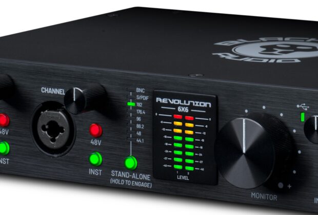 black lion audio revolution 6x6 standalone interfaccia audio news audiofader.com