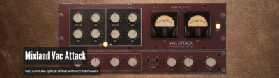 plugin alliance mixland vac attack optical compression vacuum tube optical limiter plug-in compressore ottico jesse ray ernster eddie lucciola news native instruments audiofader.com