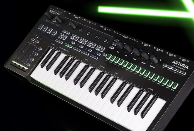 arturia keystep pro chroma controller sequancer nuov aggiornamento firmware 2.5 keystep pro midiware news audiofader.com