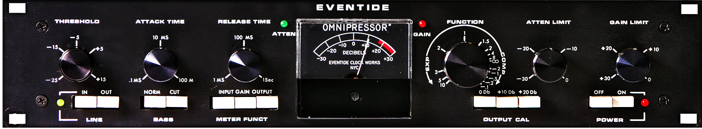 Eventide Omnipressor 2830 au review opionion recensione price viintage negative compression luca pilla audiofader