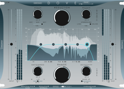 acustica audio dove dynamic harmonics compressor / suppressor de-harsher plug-in aqua aquarius desktop news audiofader