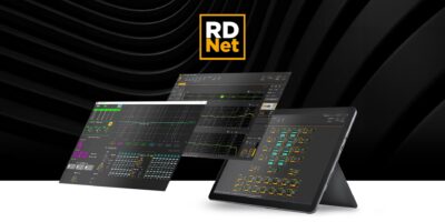 rcf rdnet 5 software gestione flusso audio array live live sound calibrazione rdnet-oe system designer shape designer news audiofader