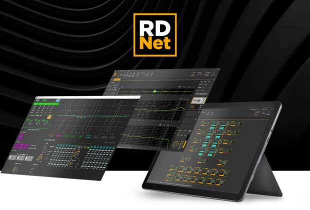 rcf rdnet 5 software gestione flusso audio array live live sound calibrazione rdnet-oe system designer shape designer news audiofader