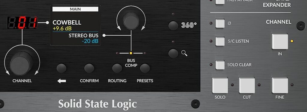 ssl uc1 review opinion recensione prezzo usato channel strip 2 bus compressor 2 virtualmidi 360 link automation solid state logic third party plugins plugin luca pilla audiofader