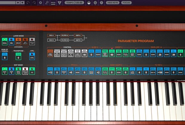 cherry audio chroma virtual synth plug-in standalone virtual emulator rhodes chroma news audiofader