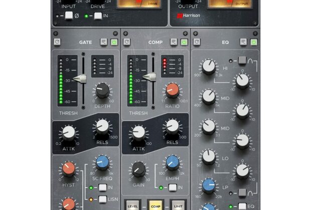 solid state logic 32classic channel strip plug-in harrison audio 32classic emulator news midiware audiofader