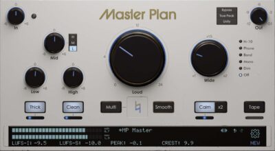 Musik Hack master Plan 1.5 mastering plug-in new version Stan Greene Samuel Fischmann price prezzo offerta news audiofader