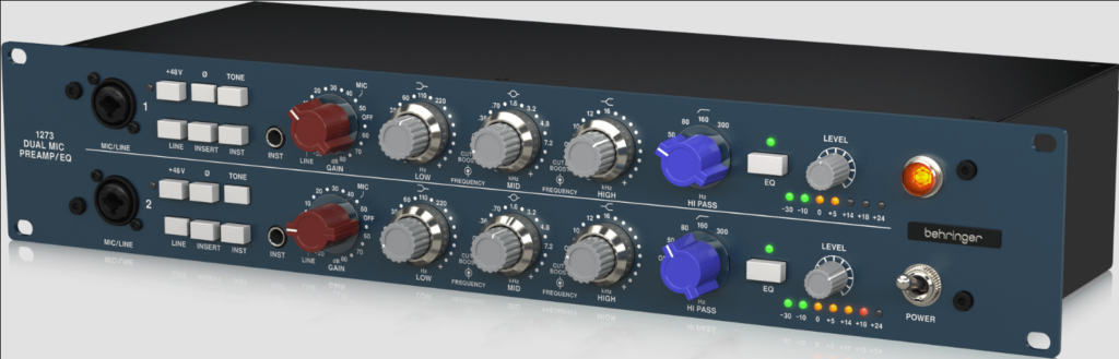 Behringer 1273 Neve 1073 review opion recensione prezzo audiofader luca pilla