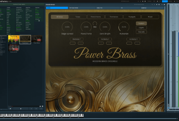 MeldaProduction PowerBrass MSoundFactory MSoundFactory LE promo news audiofader