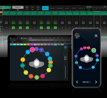 Waves eMo IEM software immersivo in-ear mixer eMotion LV1 MyMon MyFOH app news audiofader