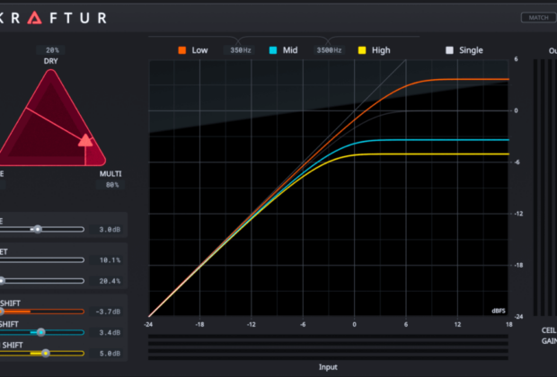 Soundtheory Kraftur plug-in clipper multibanda review test recensione Andrea Scansani audiofader