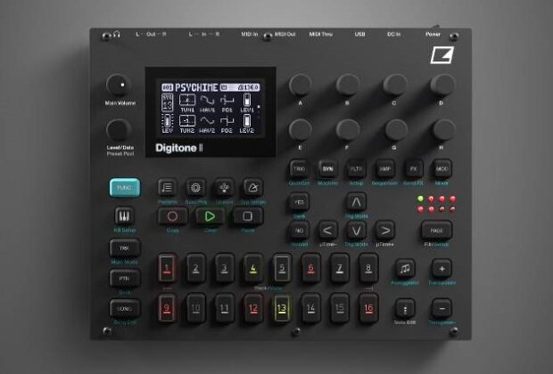 elektron digitone ii synth sintesi fm prezzo price news soundwave audiofader