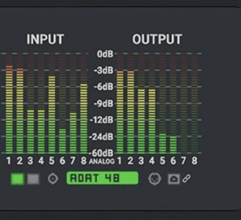 Ferrofish Pulse8 AE front panel