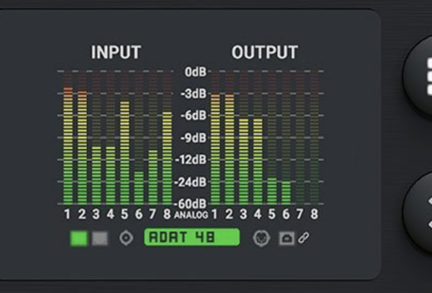 Ferrofish Pulse8 AE front panel