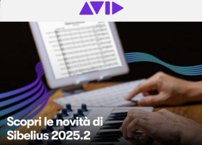 Sibelius 2025.2 aggiornamento