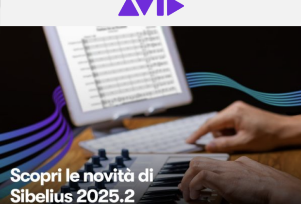 Sibelius 2025.2 aggiornamento